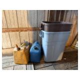 Fuel Cans, Trash Cans