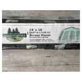 14ï¿½ x 12ï¿½ screen house