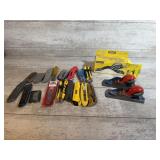 2 Stanley Block Planes and Box Knives