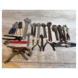 Adjustable Wrenches and Various Tools