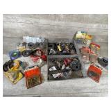 Mouse traps, pipe strapping