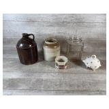 Stoneware Jug And Crock