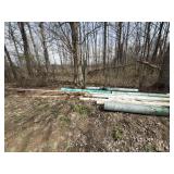 PVC Pipe, Steel Frame