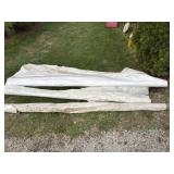 Rolls Of House Wrap And Plastic