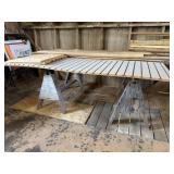 Saw Horses, Slatwall Panel