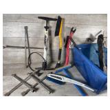4-way lug wrenches, ice scrapers