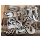 Vintage Heavy Duty Hooks And Shackles