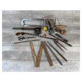 Hand Saws, Large Drill Bit, Miscellaneous