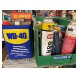 WD-40 And Various Automotive Cleaners