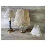 (2) Lamps, Shade