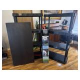 Two Plastic Shelves, Black and Decker Pole Saw,