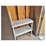 Plastic shelf and miscellaneous corner