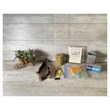 Music Box Cart, Bells, Matches, Coca Cola