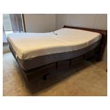 Queen Novilla Adjustable Bed with Sleigh Style