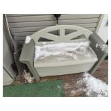 Yard Storage Bench