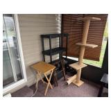 Plastic Shelf, Cat Tree, Tv Tray