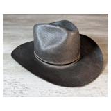 Stetson Black Straw Racer Hat