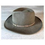 Stetson Crushable Briwn Wool Hat