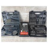Disc brake repair kit and drill bit sets