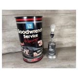 NASCAR trash can and lamp