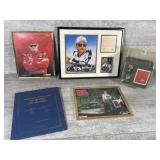 Earnhardt 23KT gold cards, shot glasses