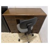 Wooden Desk And Chair