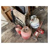 Saw Horses, Folding Work Table, Small Floor Jack