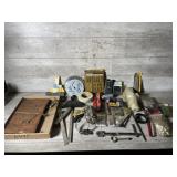 Saw Blades, Drill bits, misc tools