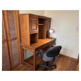 Desk With Chair And Lamp