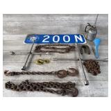 Chain lug wrenchï¿½s oil can and more