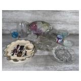 Platers and candy dishes