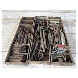 Punch set easy outs taps