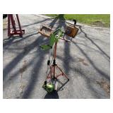 Work Light And Electric Trimmer