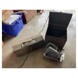 Tool Box and Circular Saw