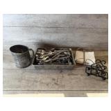 Silverware, Sifter, Napkin Holders