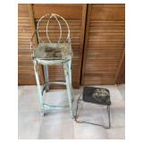 Vintage Metal Stools
