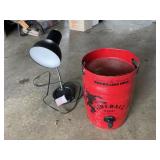 Fireball Whiskey Mini Keg and LED Lamp