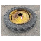 9 Bolt Rim w/ 13.6x38 Tire
