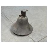 Old Cast iron farm bell
