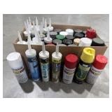 Caulk & Spray Paints