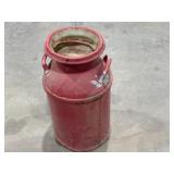Vintage milk can