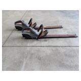 2- 40V Hedge Trimmers
