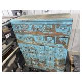 Industrial metal toolbox