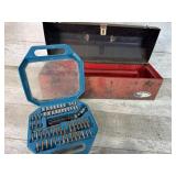 Socket screwdriver set, toolbox