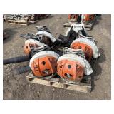 Skid of Stihl Blowers