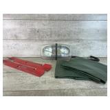 Blades, Strobe Light and Tarps