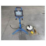 Shop Light, Retractable Cord Reel
