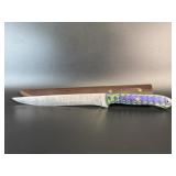 Damascus Fixed Blade Knife