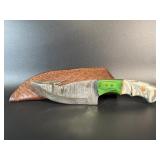 Damascus Hunting Knife