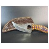 Damascus Hunting Knife